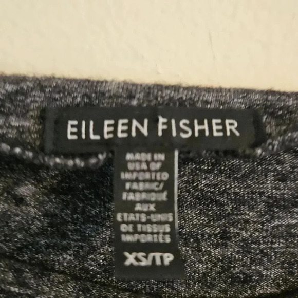 Eileen Fisher Bateau Neck Tunic Top - Picture 2 of 4